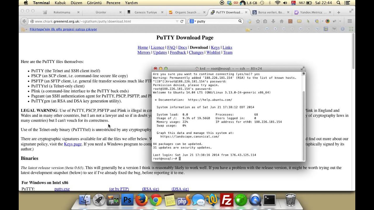 putty for mac free download